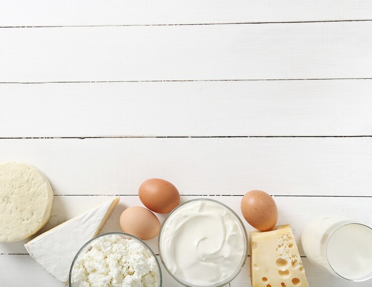 Dairy products and eggs